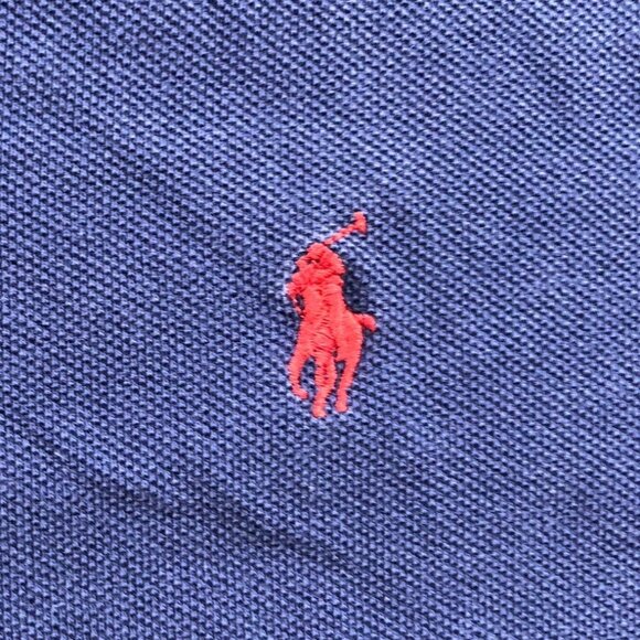 Polo Ralph Lauren Mens Polo Shirt Size XXL Short Sleeve Navy Classic Casual - Picture 8 of 10